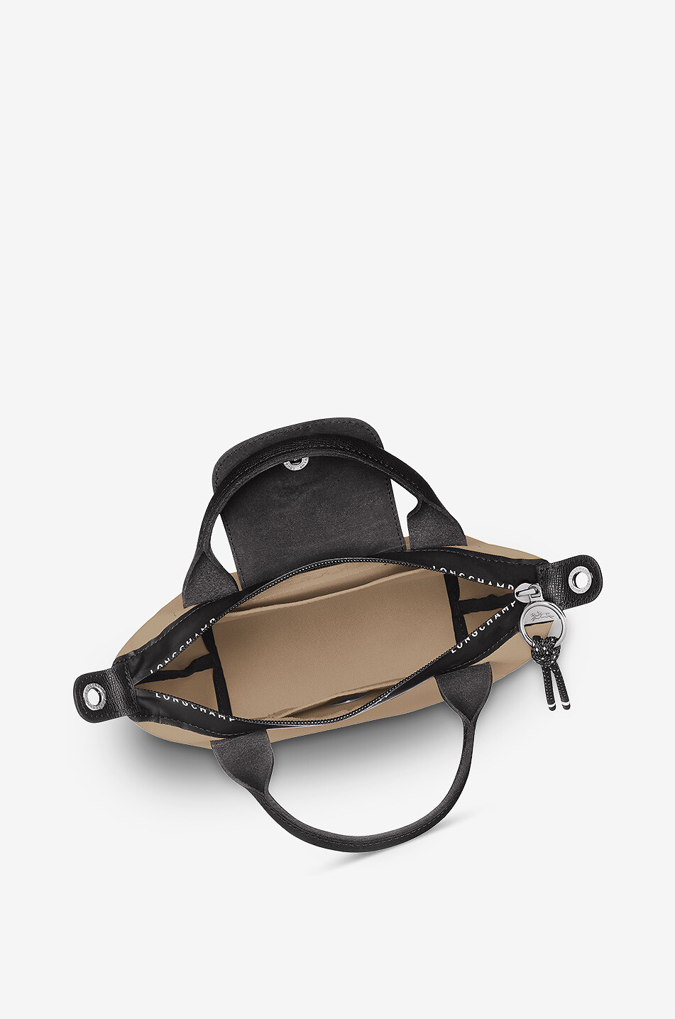 LONGCHAMP Sac à main en toile recyclée Le Pliage XS Energy Femme BEIGE 4