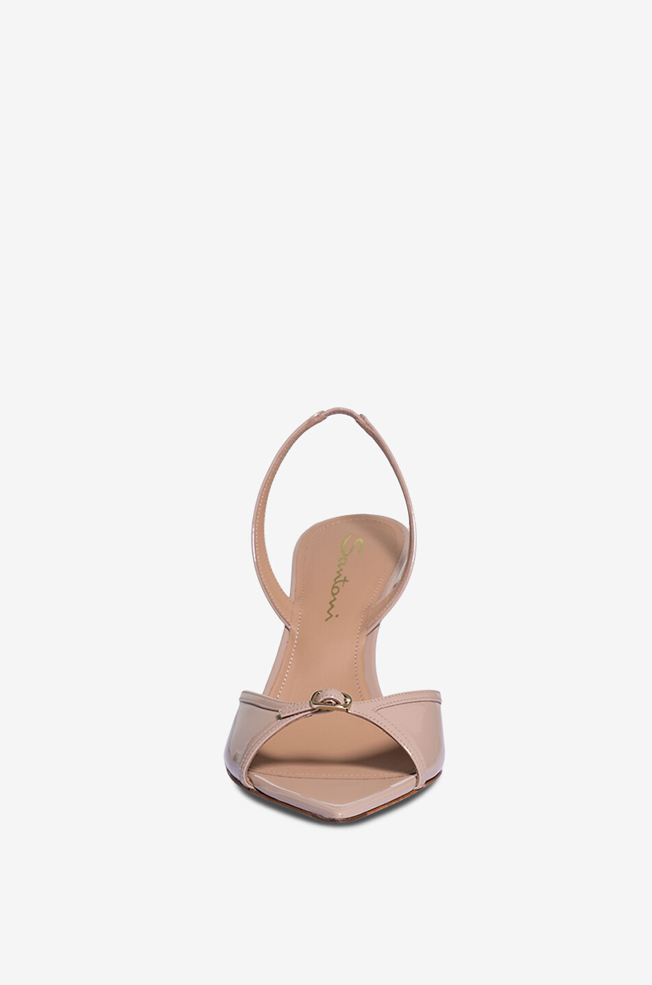 SANTONI Sandalen mit Absatz aus Leder mit spitzem  Zehenbereich Damen HELLROSA 2