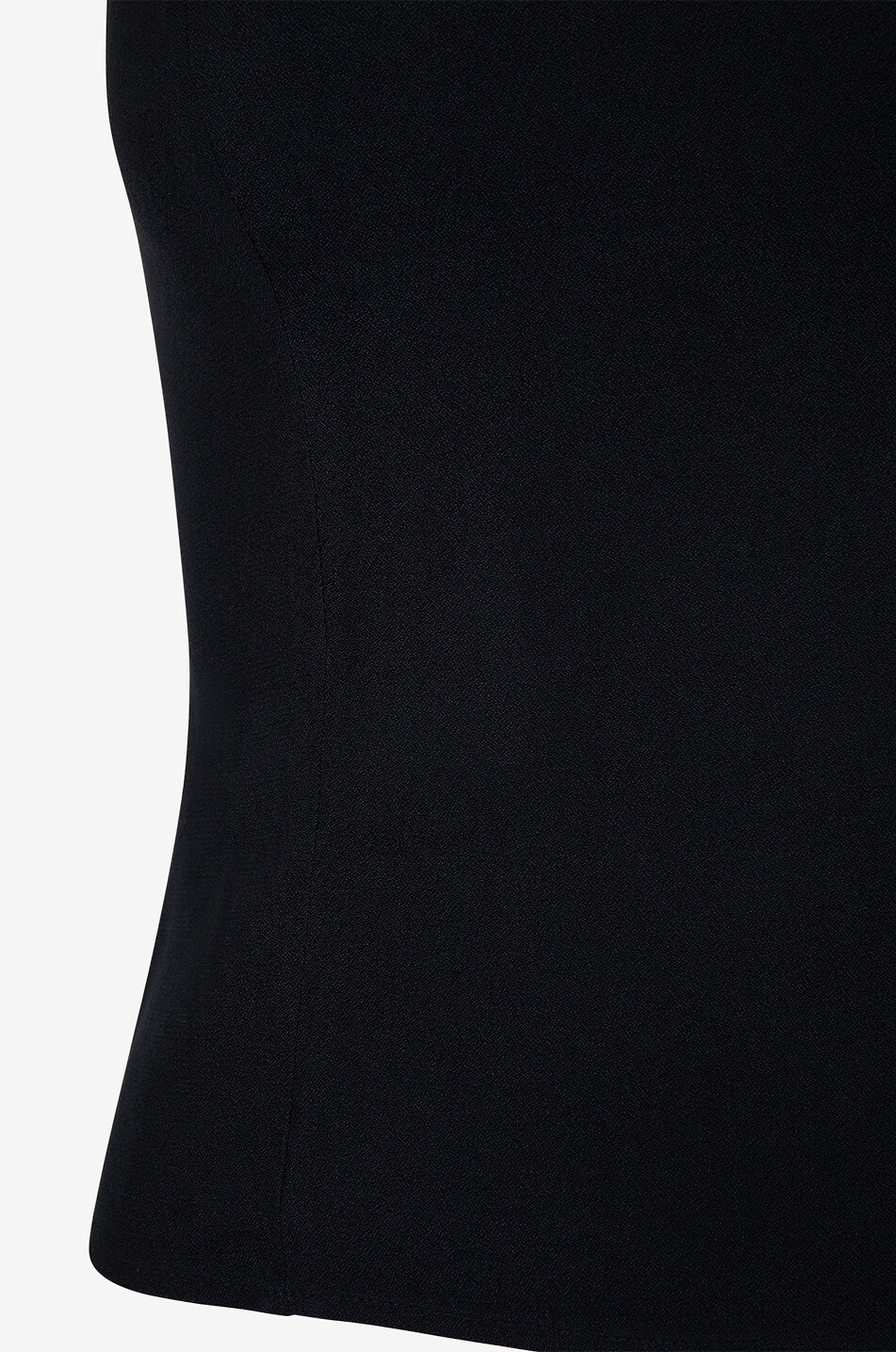 REFORMATION Top à bretelles ajusté Navi Femme NOIR 3