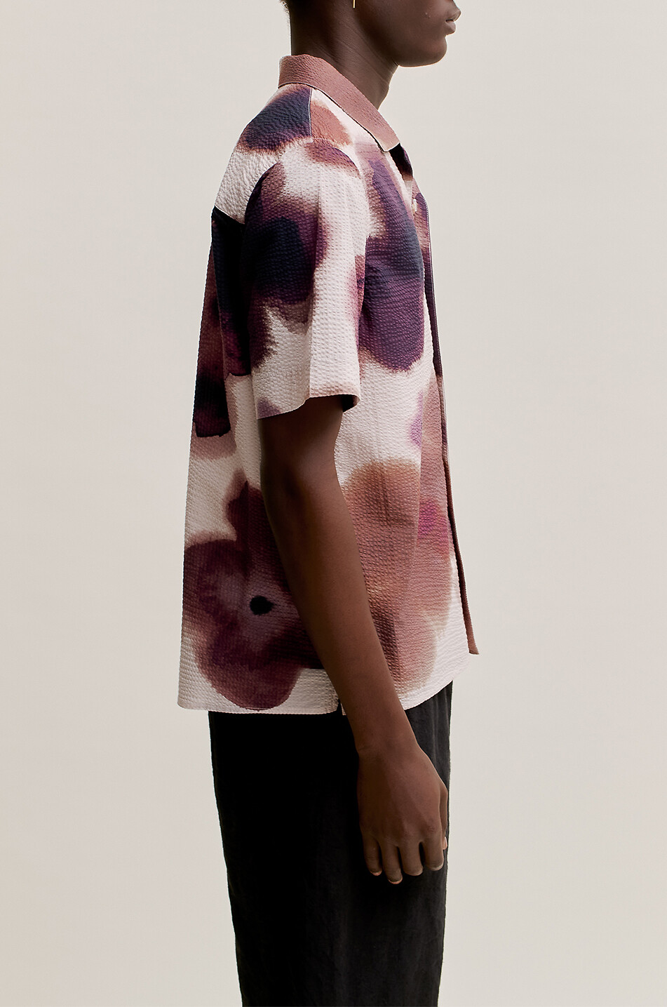 Chemise à manches courtes en coton Gioia