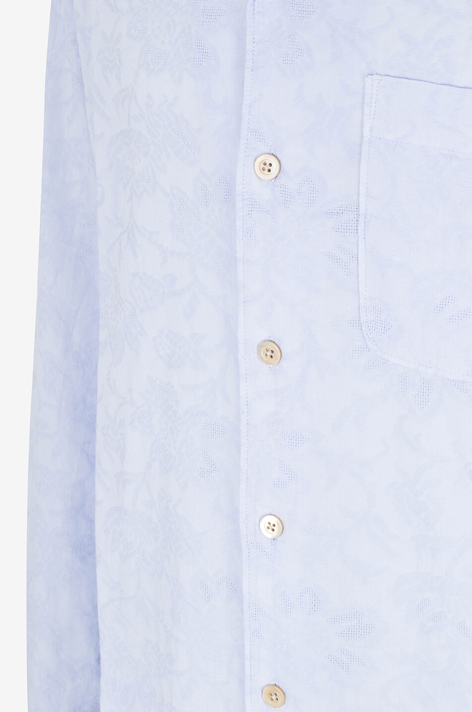 A KIND OF GUISE Scopello cotton long-sleeved shirt Men LIGHT BLUE 5