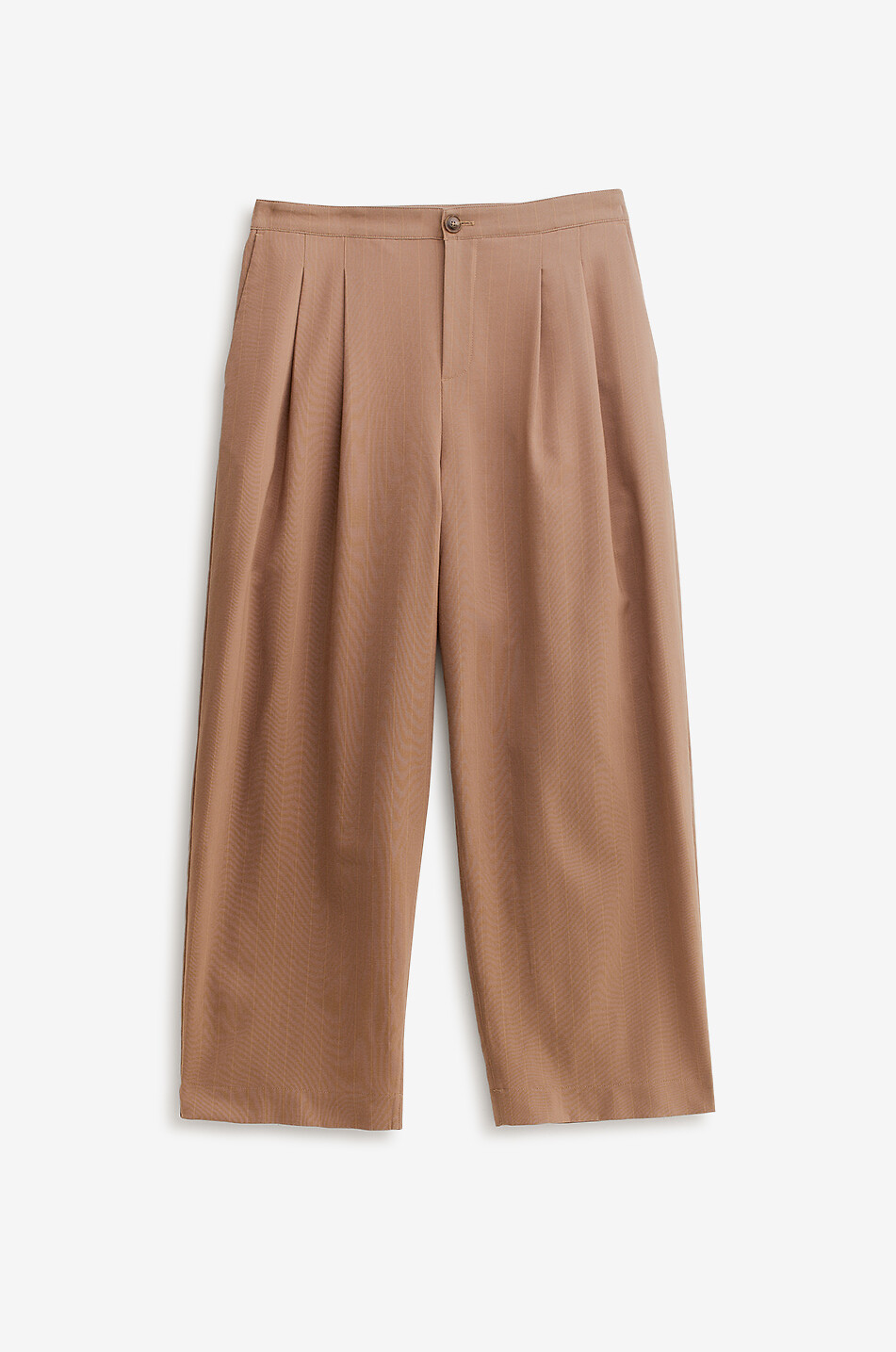 A KIND OF GUISE Piero wool trousers with waistband tucks Men CAMEL 1