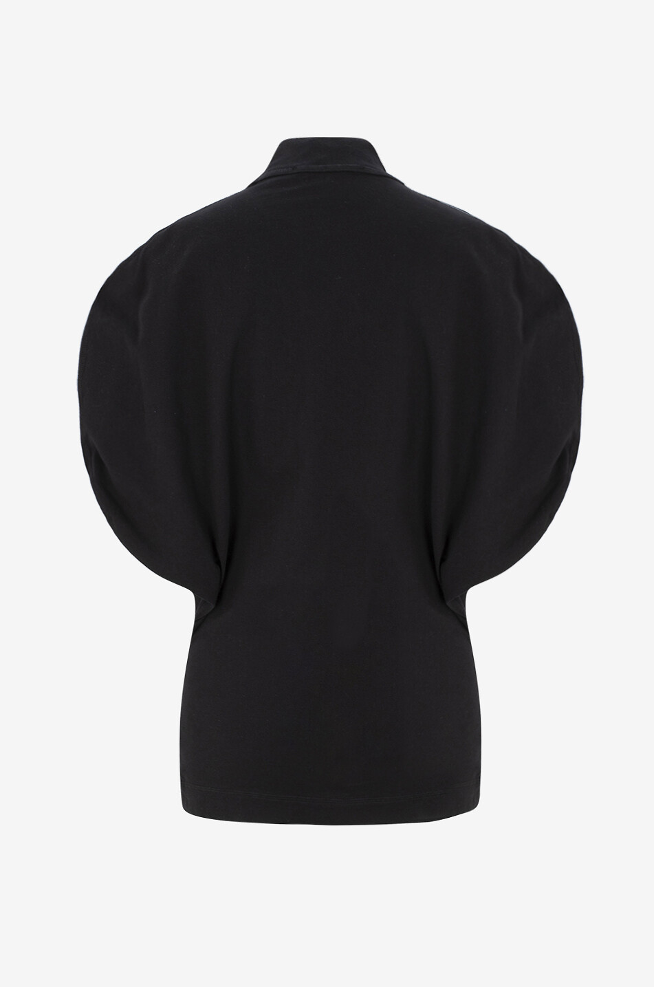 PHOEBE PHILO Bud jersey top Women BLACK 2