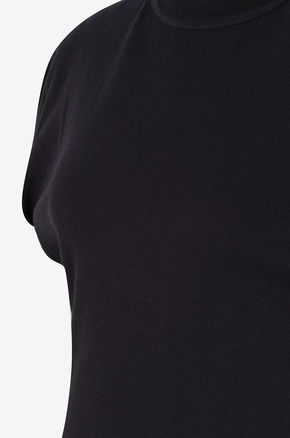 PHOEBE PHILO Bud jersey top Women BLACK 3
