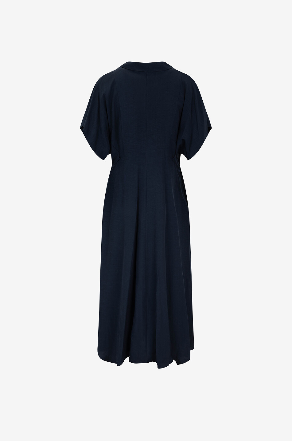 BEATRICE .B Langes Polokleid aus Viskose Damen DUNKELBLAU 2