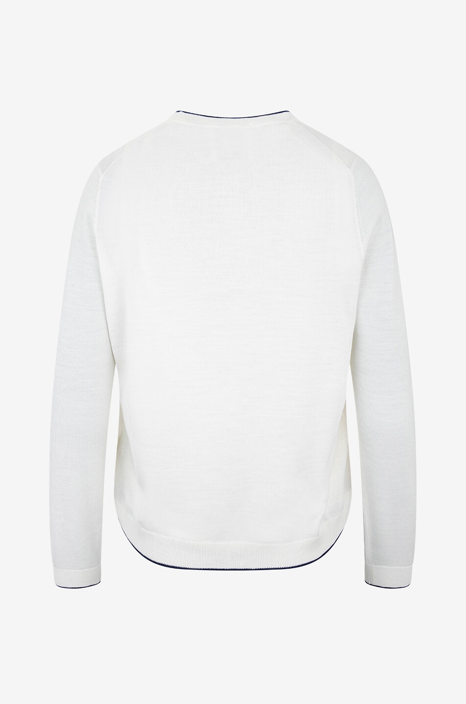 GRAN SASSO Cardigan boutonné à col rond en laine vierge Femme Beige clair 2