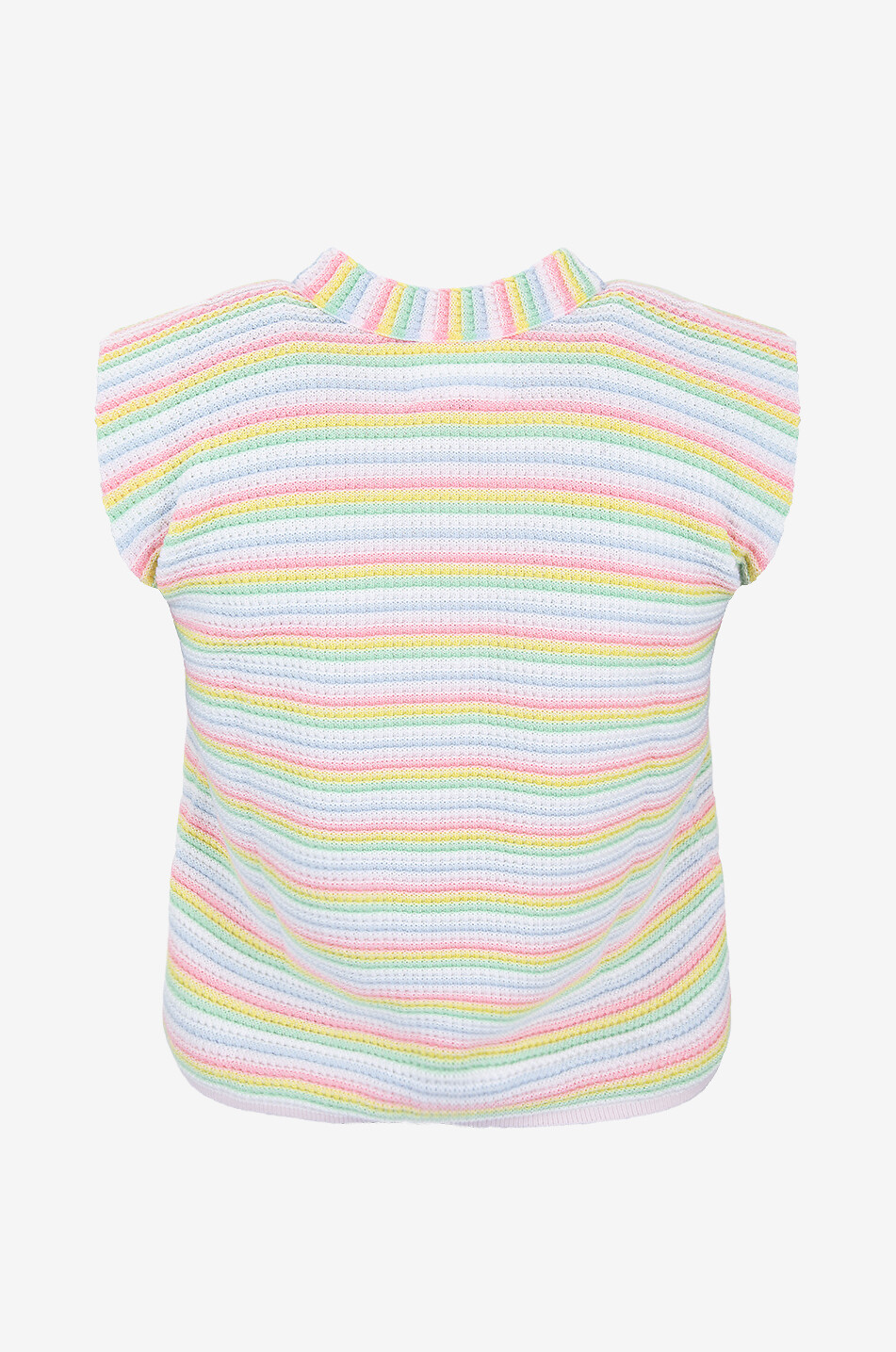 MOLLI Pull rayé à manches courtes Camparia Origami Femme MULTICOLORE 2