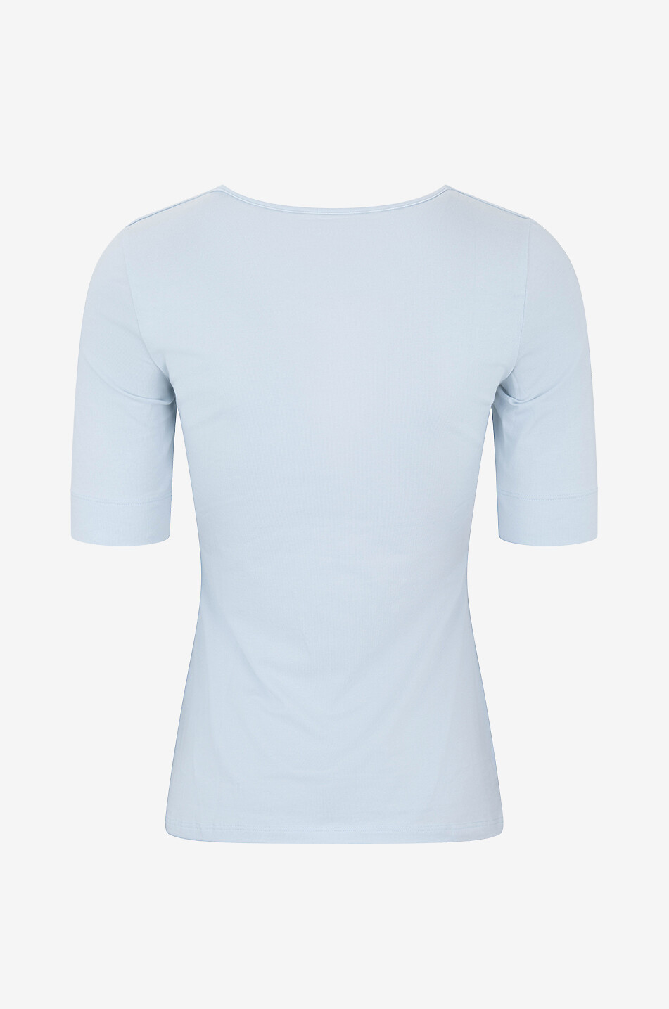 BONGENIE V-neck T-shirt Women LIGHT BLUE 2