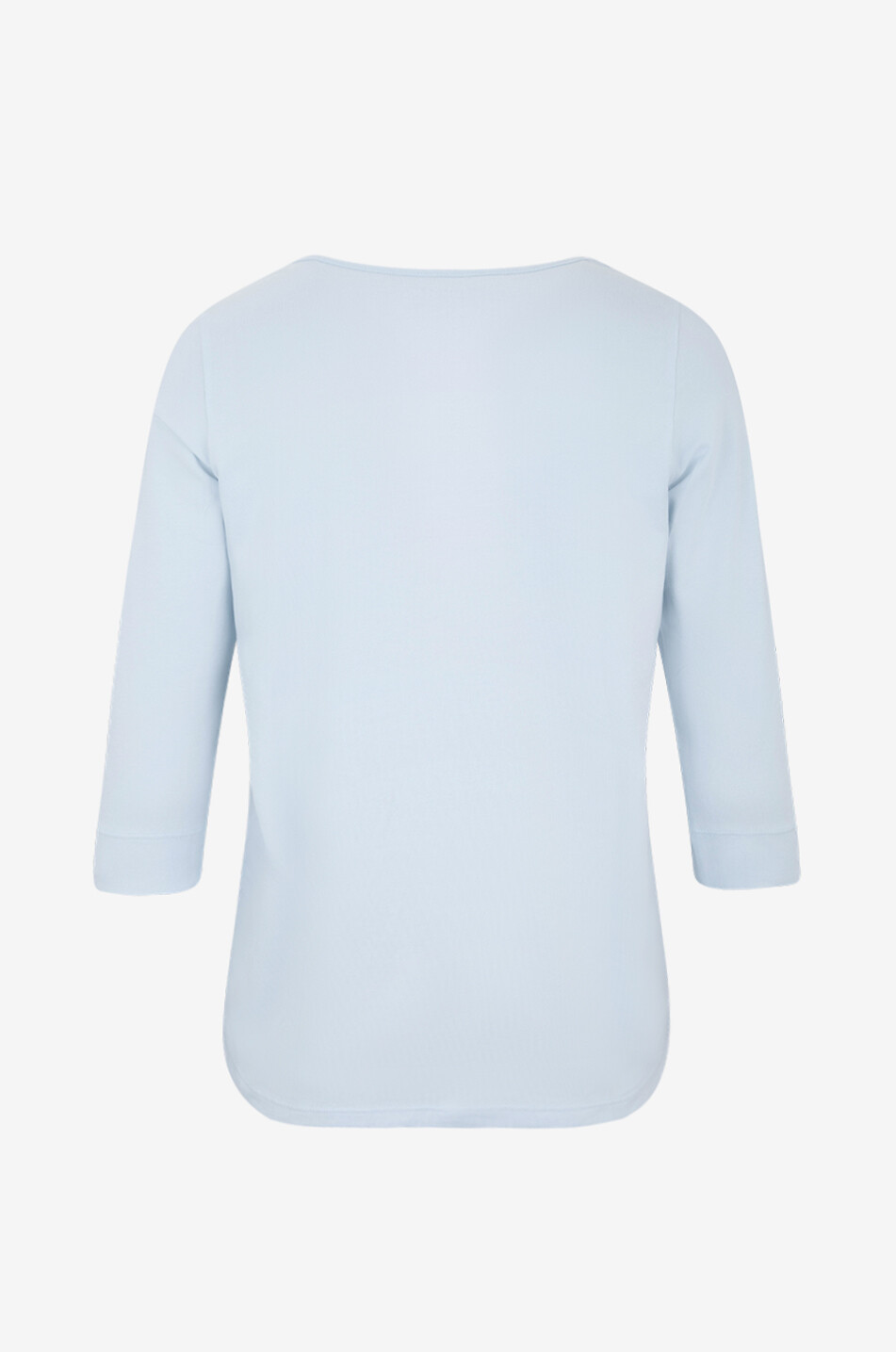 BONGENIE Ana cotton three-quarter sleeves T-shirt Women LIGHT BLUE 2