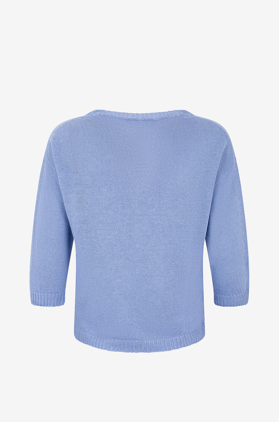 WEEKEND MAX MARA Pullover mit Rundhalsausschnitt aus Leinen Selz Damen BLAU 2