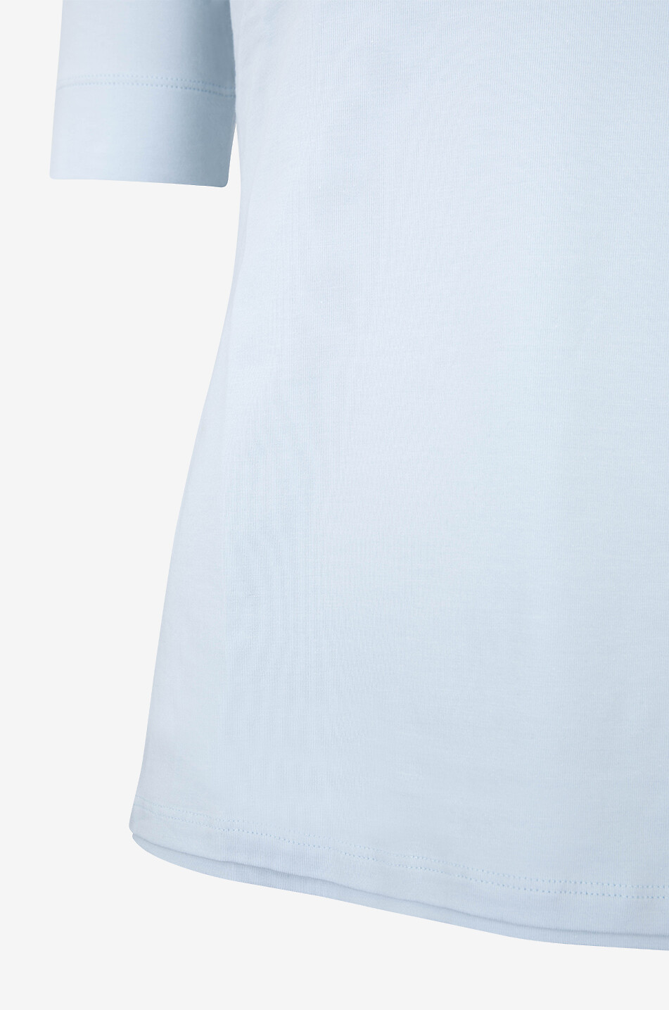 BONGENIE V-neck T-shirt Women LIGHT BLUE 3