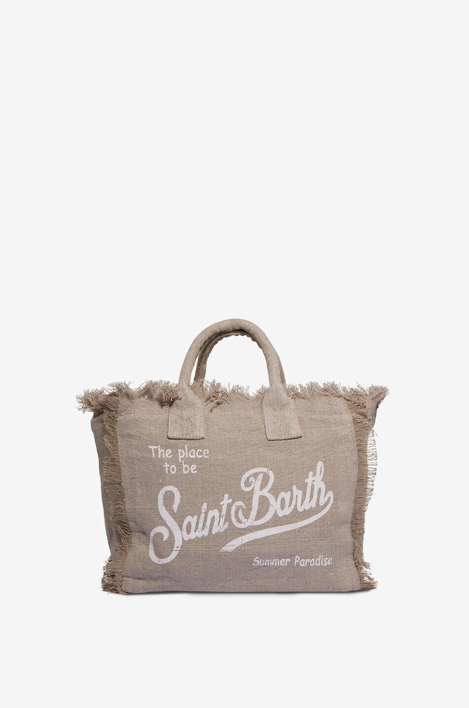 MC2 SAINT BARTH Shopper aus Leinen Colette Damen BEIGE 3