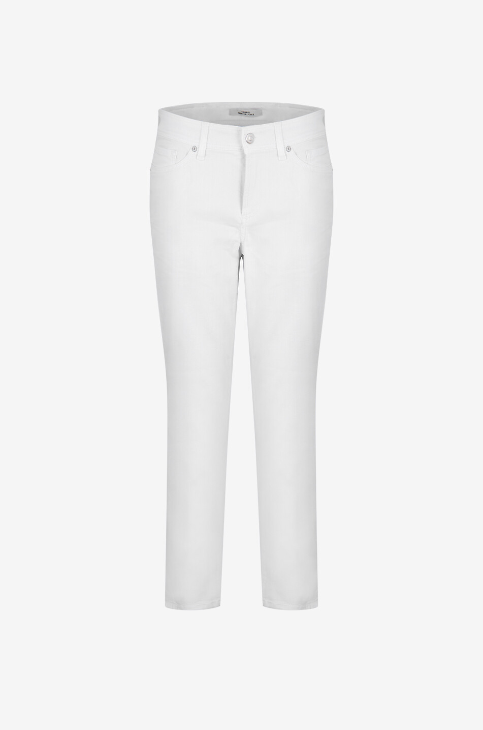CAMBIO Verkürzte Slim-Fit-Jeans Piper Short Damen WEISS 1