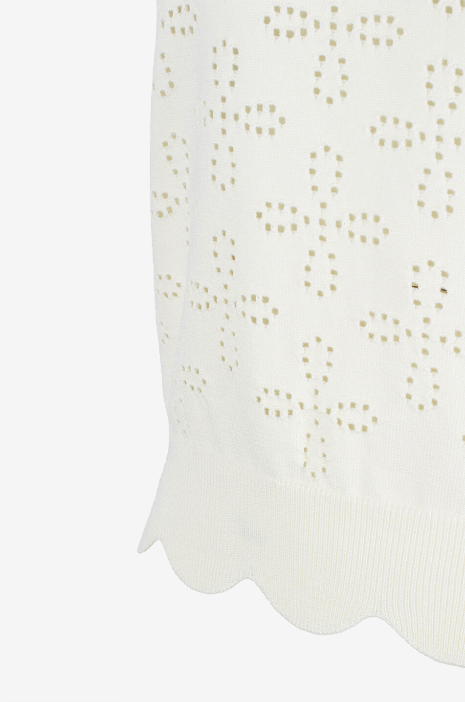 BALZAC PARIS Miguel sleeveless openwork lightweight jumper Women EGGSHELL 3