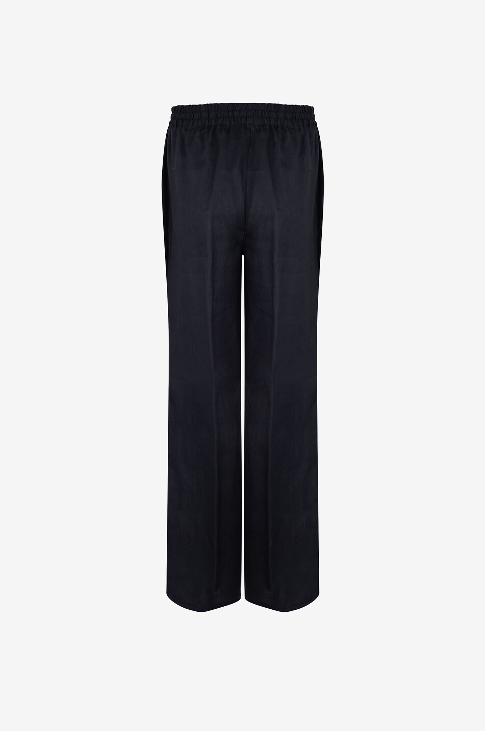 BEATRICE .B Pantalon à pinces large en lin Femme NOIR 2