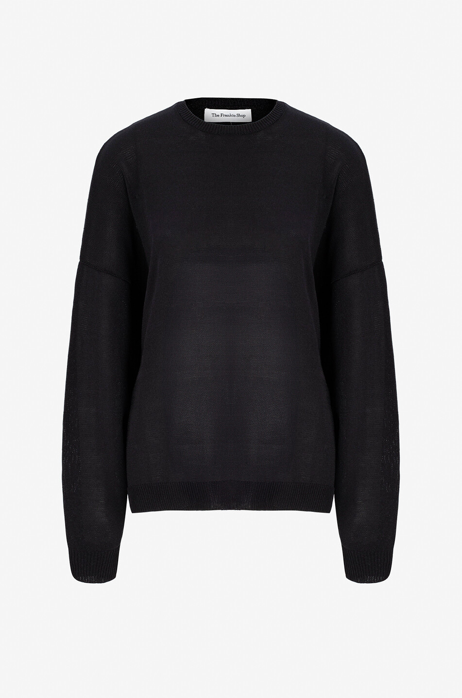 Pullover mit Rundhalsausschnitt aus Baumwolle Basel