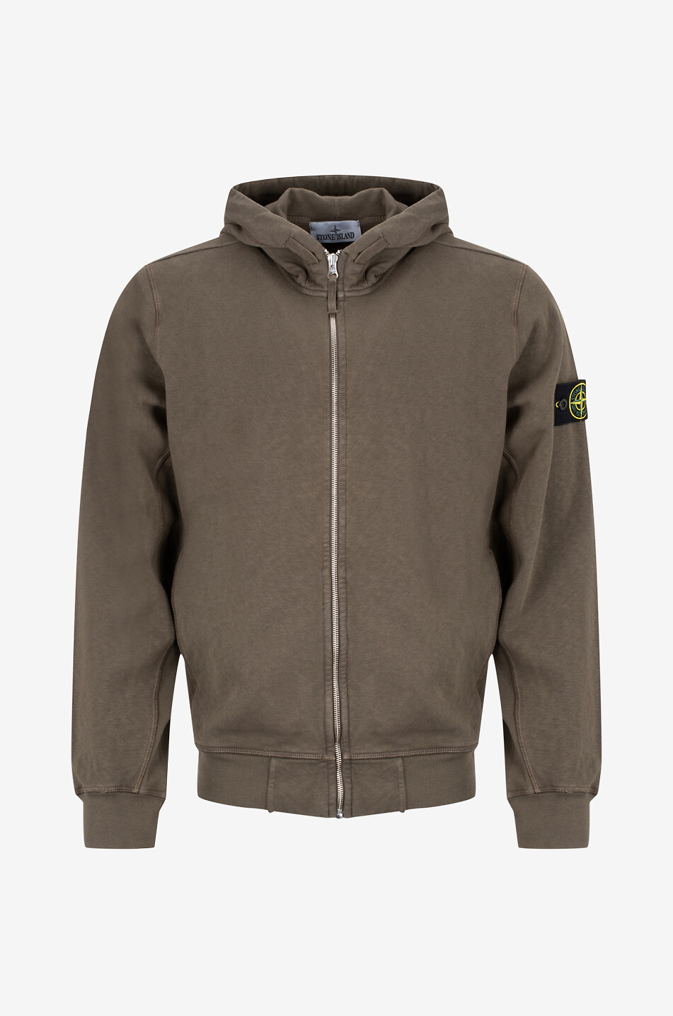 Sweatshirt aus Baumwolle mit Reissverschluss 6100021