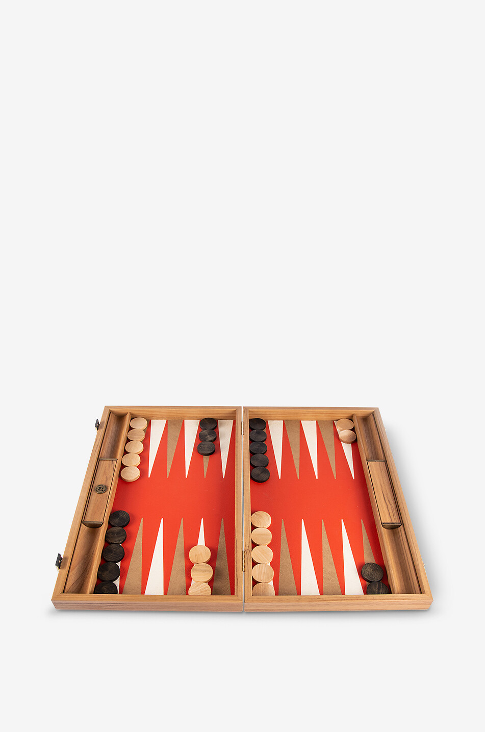 MANOPOULOS Backgammon-Spiele Haus ROT 1