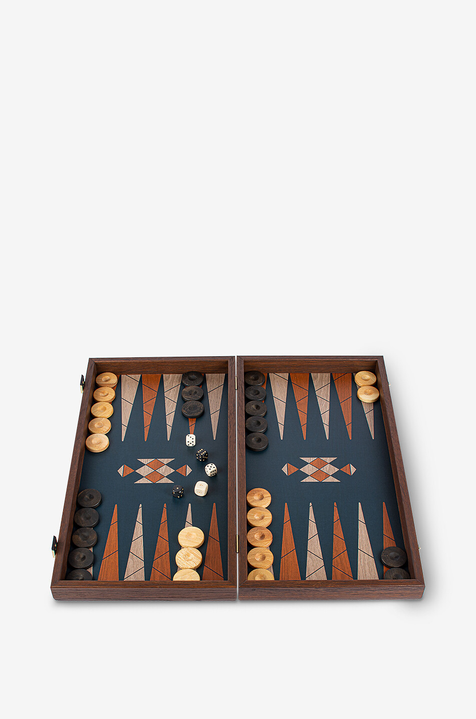 MANOPOULOS Backgammon-Spiele aus Holz Haus BUNT 1