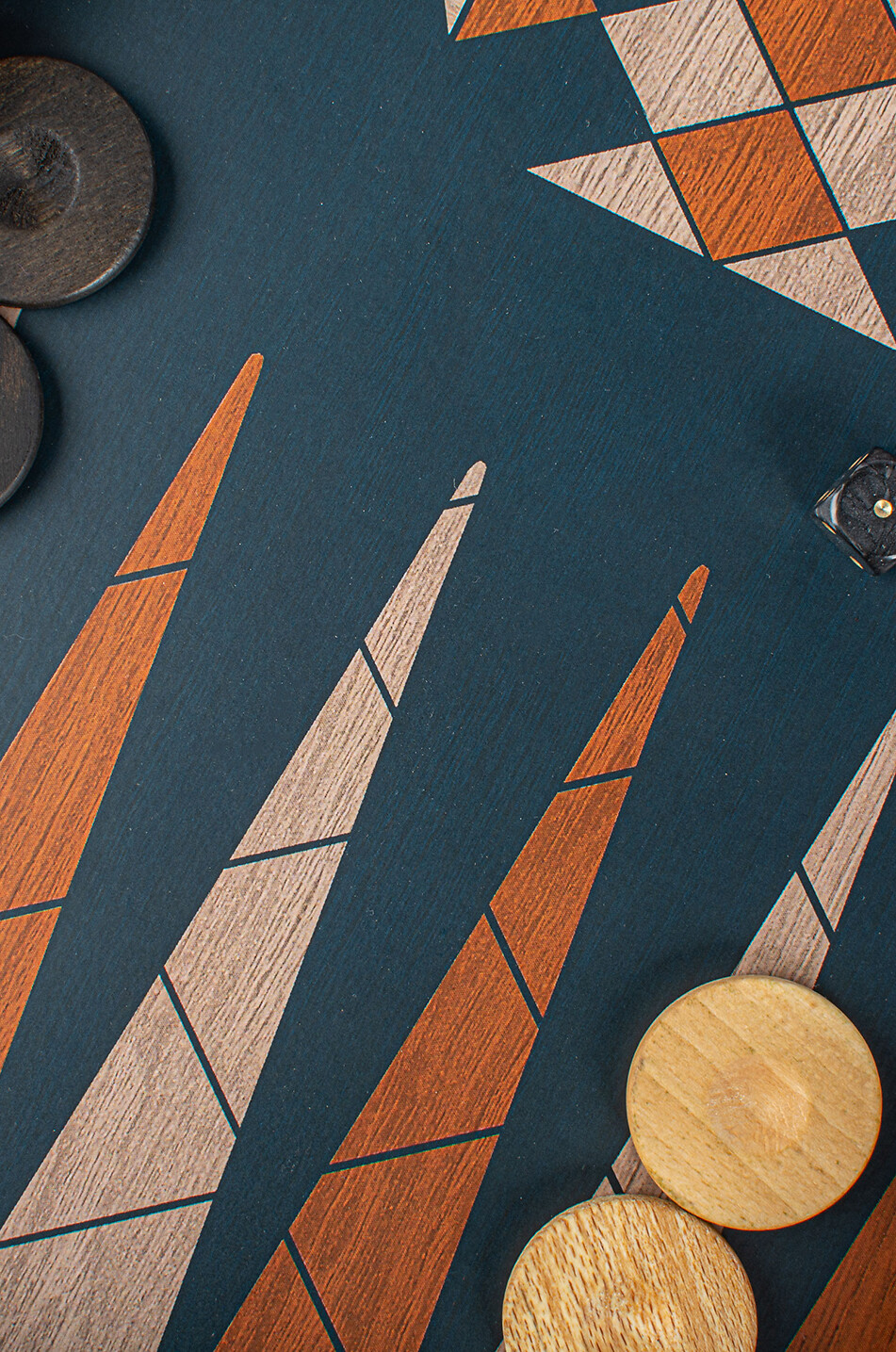 MANOPOULOS Backgammon-Spiele aus Holz Haus BUNT 7