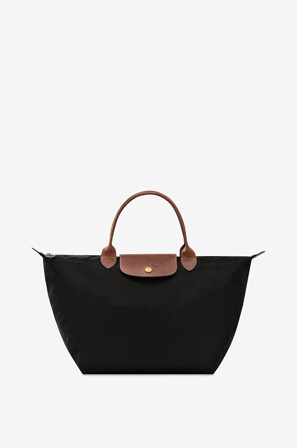 LONGCHAMP Sac à main en toile recyclée Le Pliage Original M Femme NOIR 1