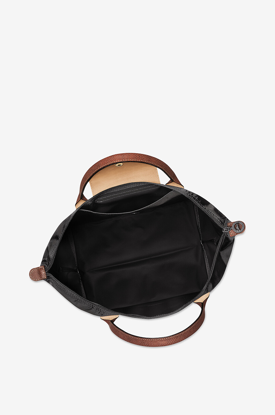 LONGCHAMP Sac à main en toile recyclée Le Pliage Original M Femme NOIR 5