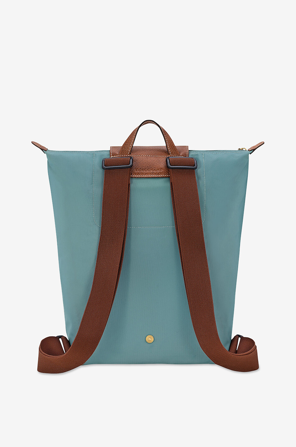 LONGCHAMP Rucksack aus Canvas und Leder Le Pliage Original M Damen MITTELBLAU 5