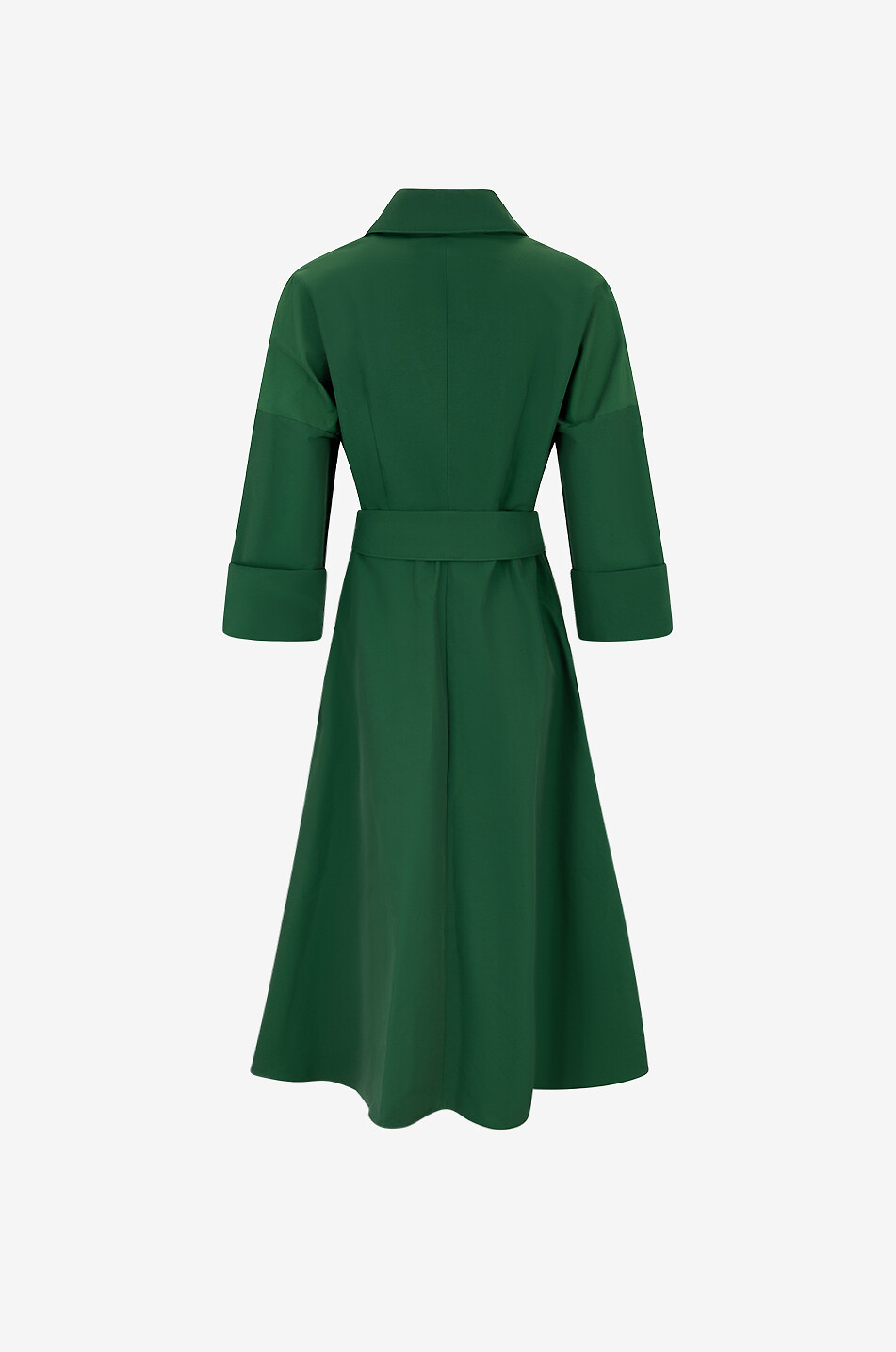 Robe portefeuille midi en faille Cuba