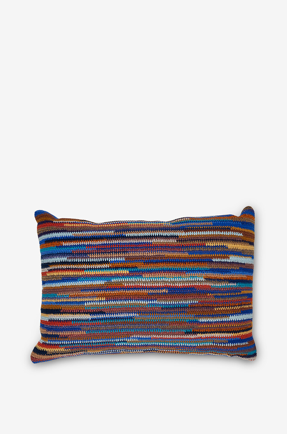 NADIA DAFRI Coussin rectangulaire crocheté Tig Maison MULTICOLORE 1