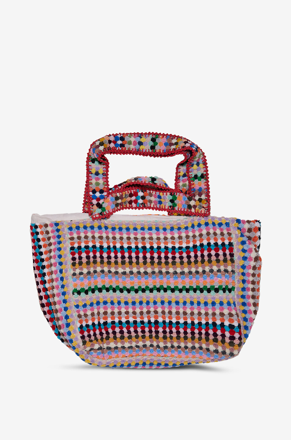 NADIA DAFRI Shopper aus Frottee Recep Haus BUNT 2