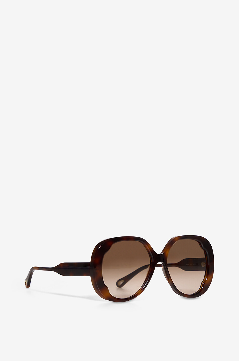 CHLOE Schmetterlings-Sonnenbrille in Schildpattoptik Damen BRAUN 1