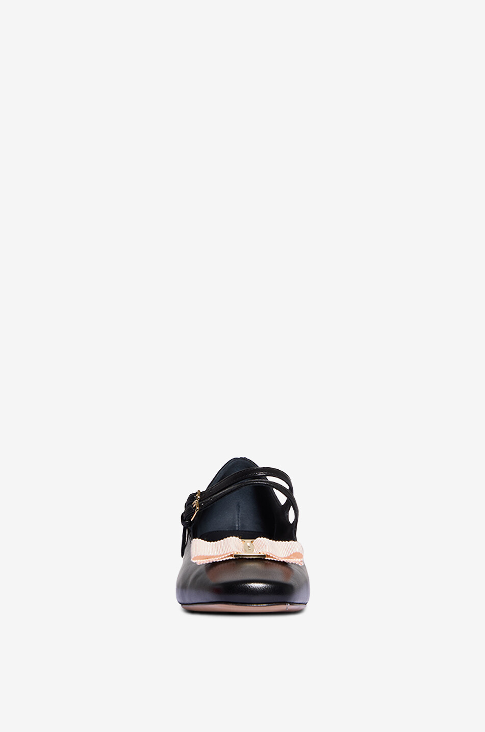 SALVATORE FERRAGAMO Rivella Vara Bow 30 smooth leather Mary Jane pumps Women BLACK 2