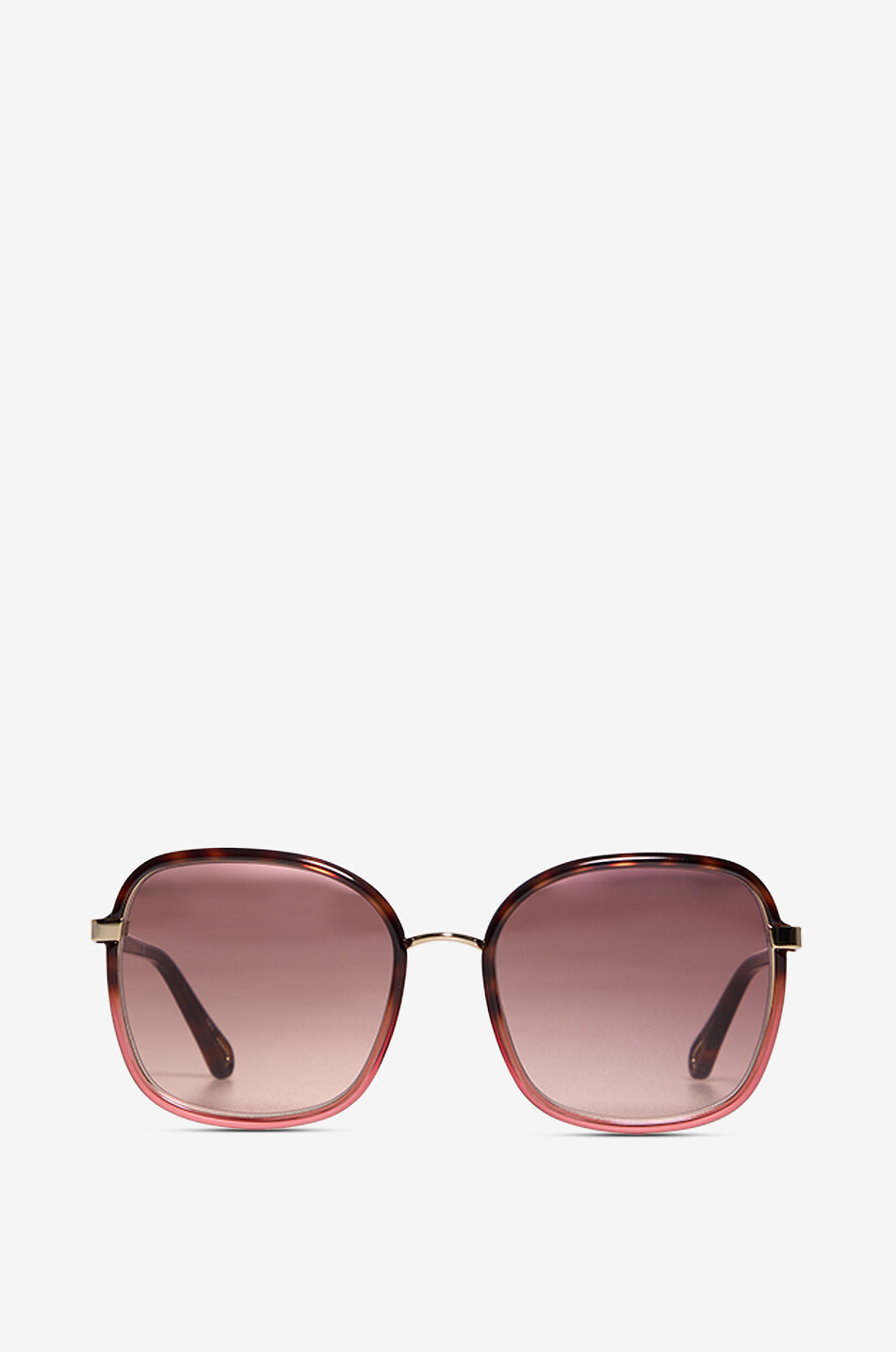 CHLOE Oversize-Sonnenbrille in Schildpattoptik Damen BRAUN 1