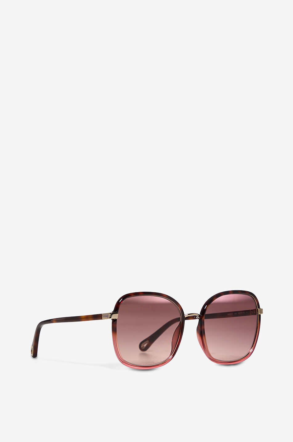 CHLOE Oversize-Sonnenbrille in Schildpattoptik Damen BRAUN 2