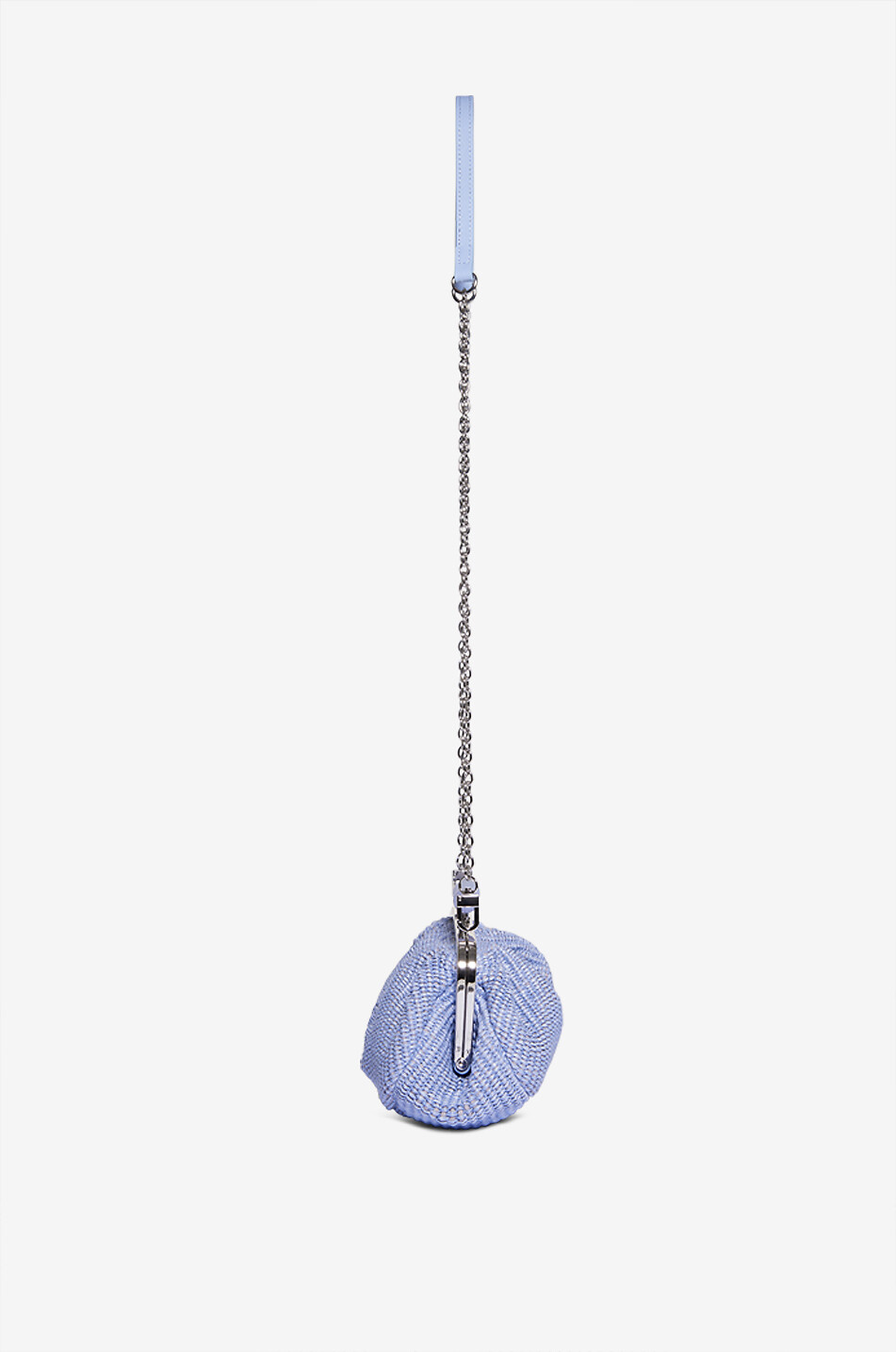 WEEKEND MAX MARA Basthandtasche Pasticcino Small Palmas Damen HELLBLAU 4