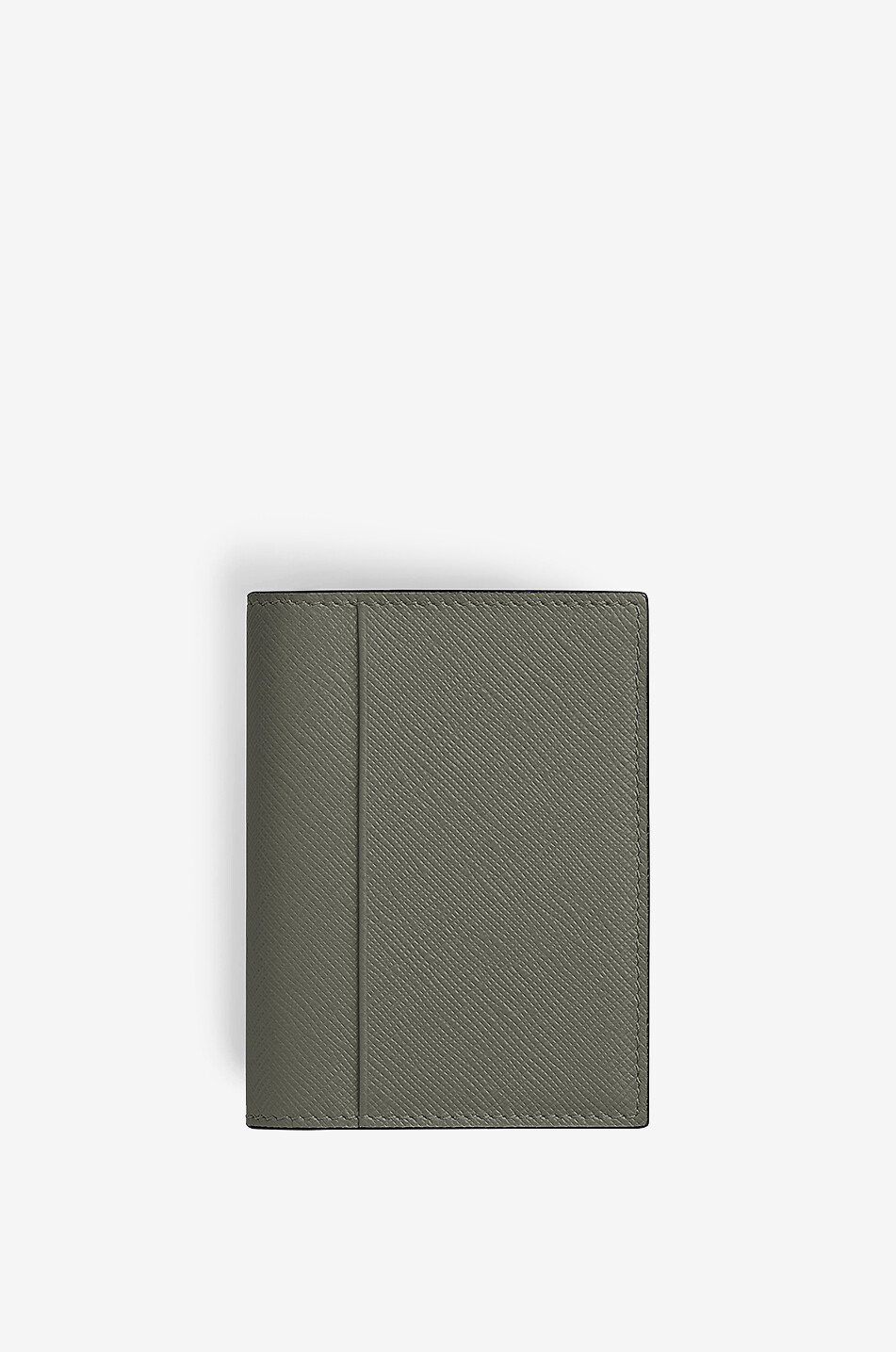 MONTBLANC Visitenkartenetui aus Saffianoleder Sartorial 4cc Medium Grey Herren DUNKELGRAU 3
