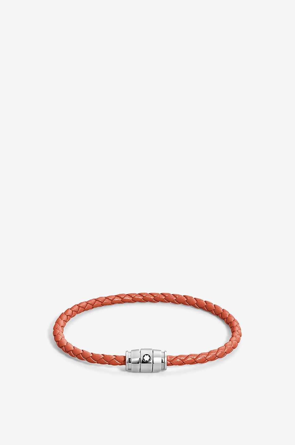 Glattleder-Flechtarmband 3 Rings Cayenne - 63