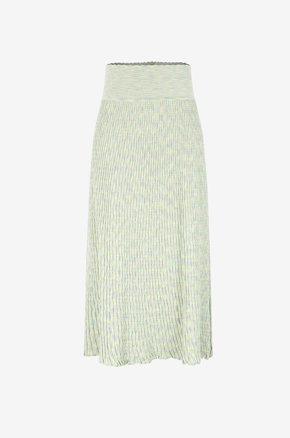 MOLLI Jupe midi en viscose Cocktail Femme VERT CLAIR 1