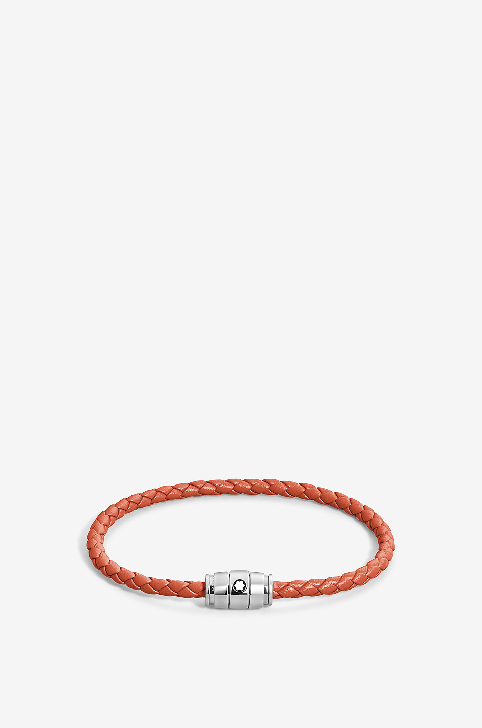 Glattleder-Flechtarmband 3 Rings Cayenne - 60