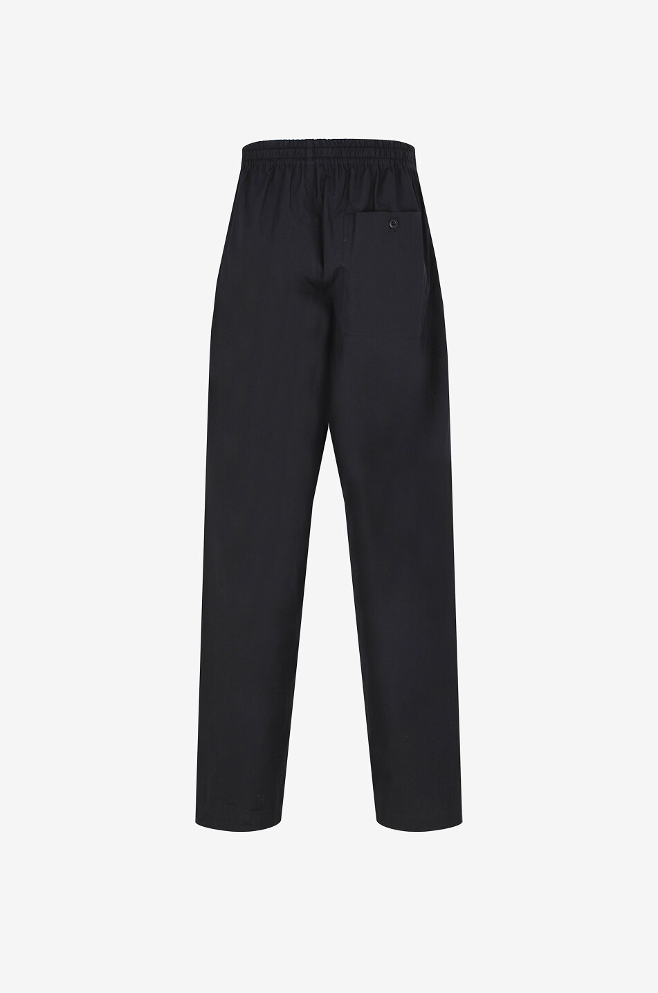LEMAIRE Pyjama cotton poplin trousers Men DARK BLUE 2
