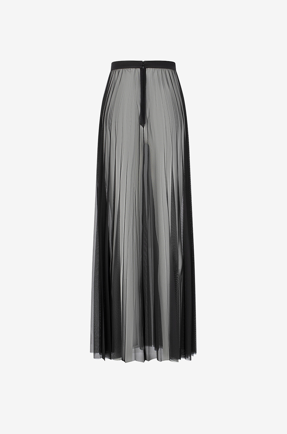 THE FRANKIE SHOP Jupe longue plissée Vallen Femme NOIR 2
