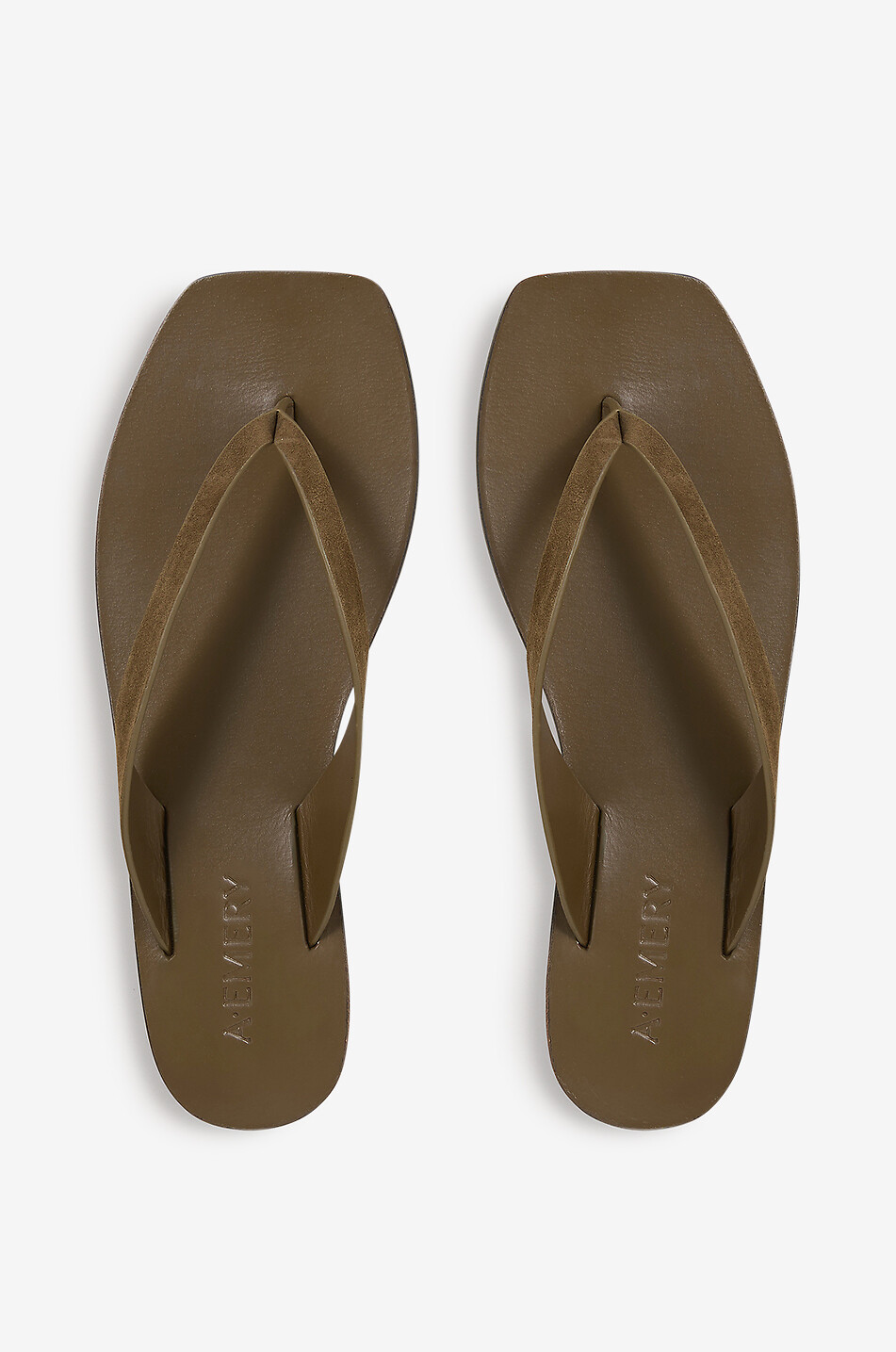 A.EMERY The Kinto leather flip flops Women BROWN 4