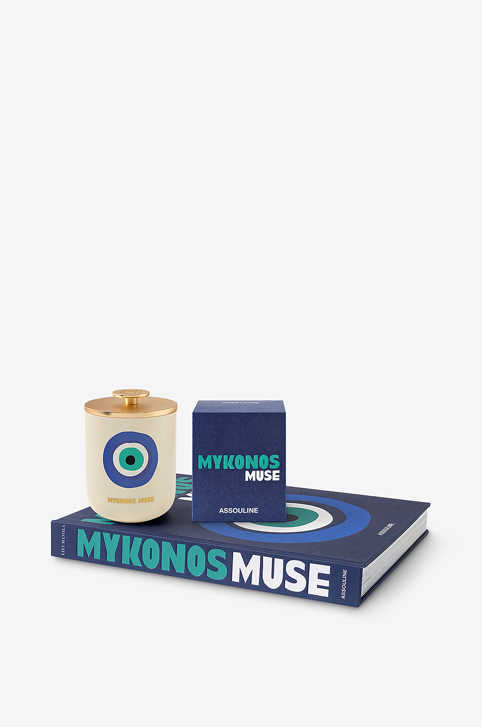 ASSOULINE Mykonos Muse scented candle - 319 g Home MULTI COLOURED 5