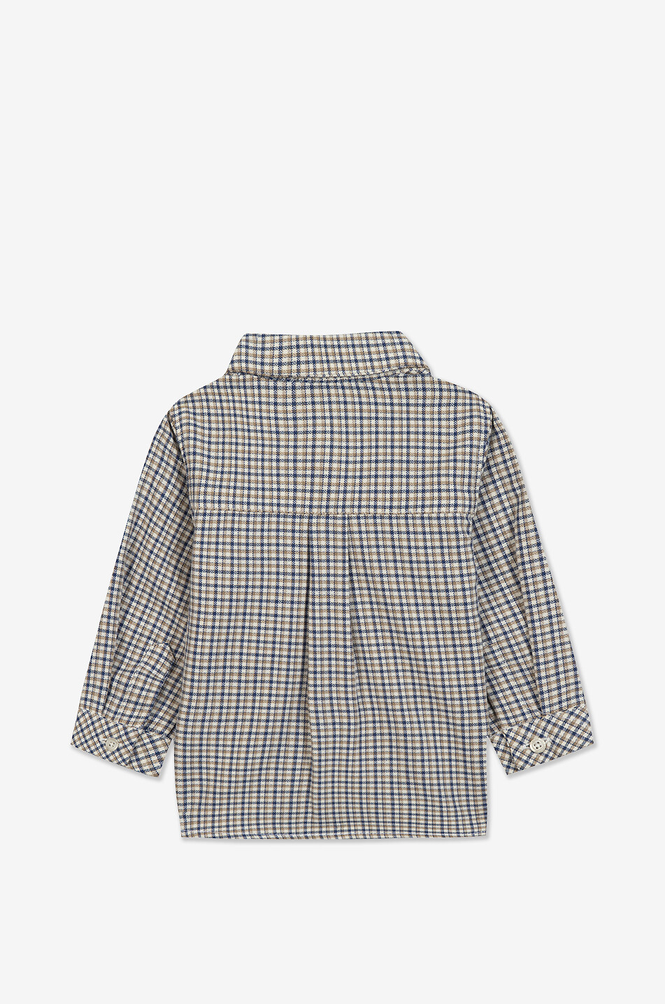 TARTINE ET CHOCOLAT Baby checked flannel shirt Baby BROWN 2