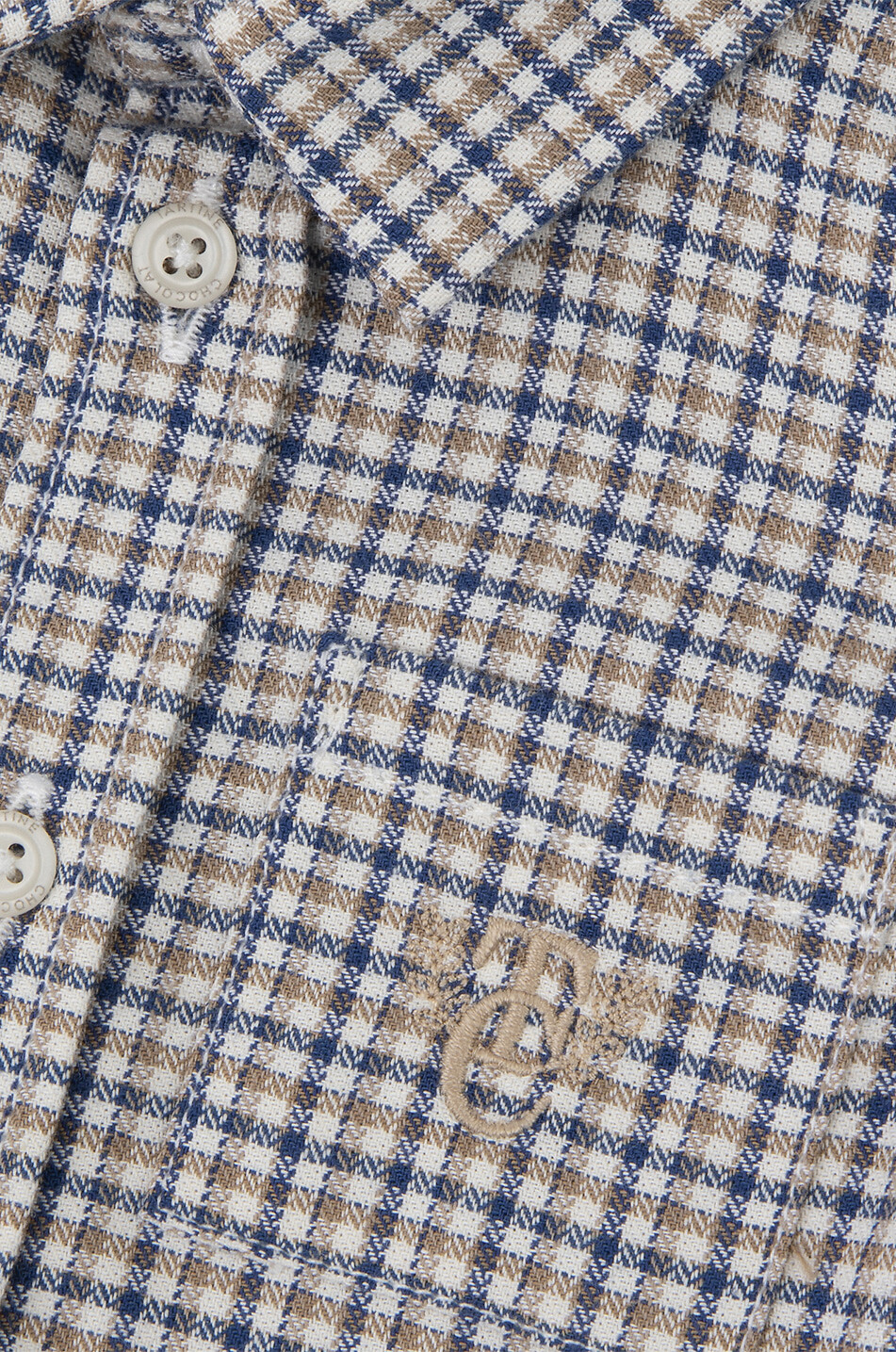 TARTINE ET CHOCOLAT Baby checked flannel shirt Baby BROWN 3