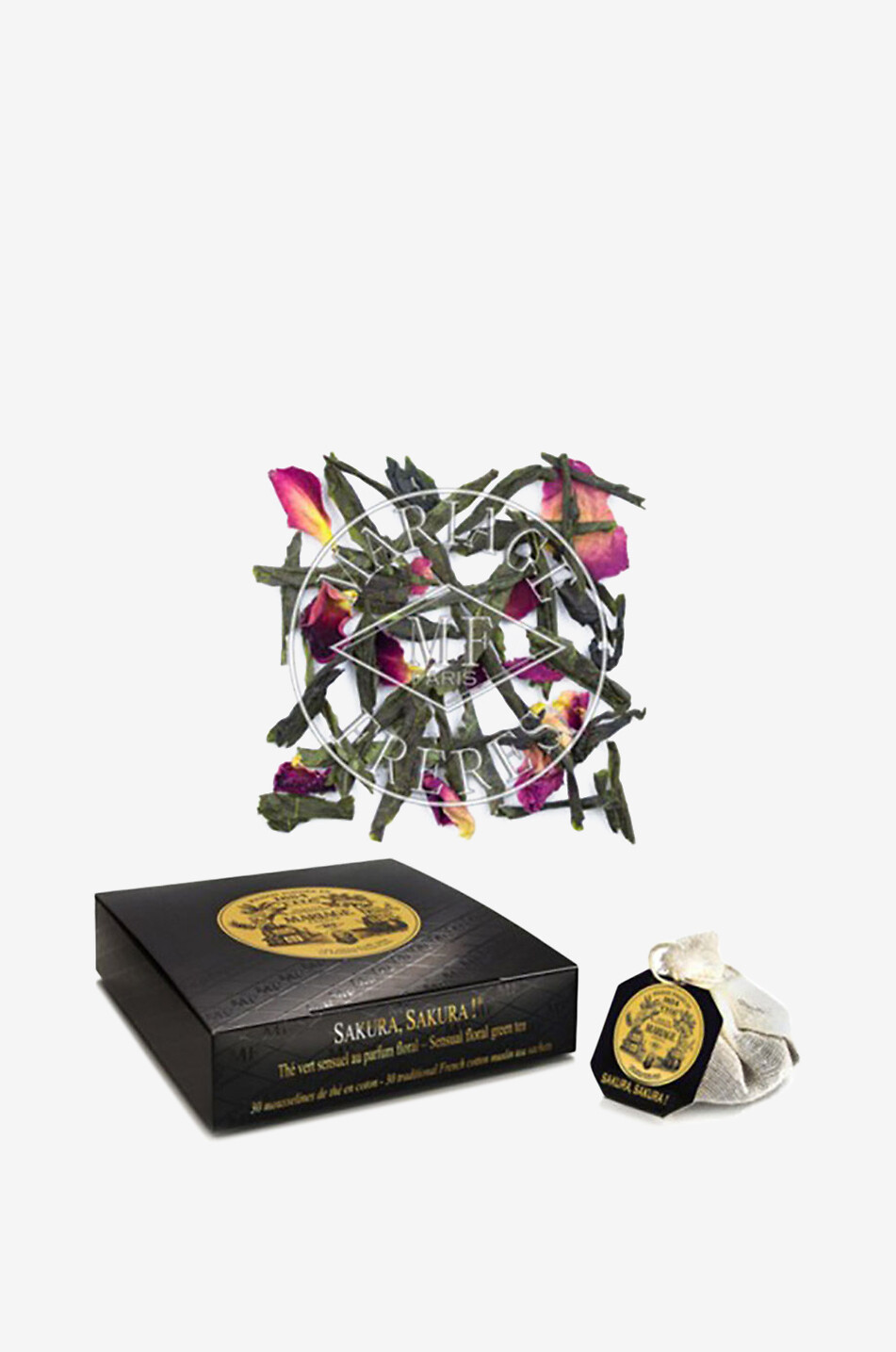 MARIAGE FRERES Mousselines de thé vert floral Sakura Sakura! Maison Incolore 3