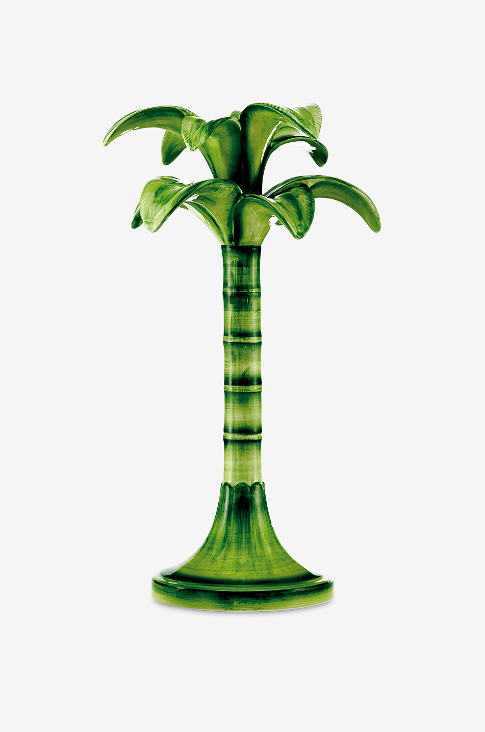 Kerzenständer aus Keramik Palm