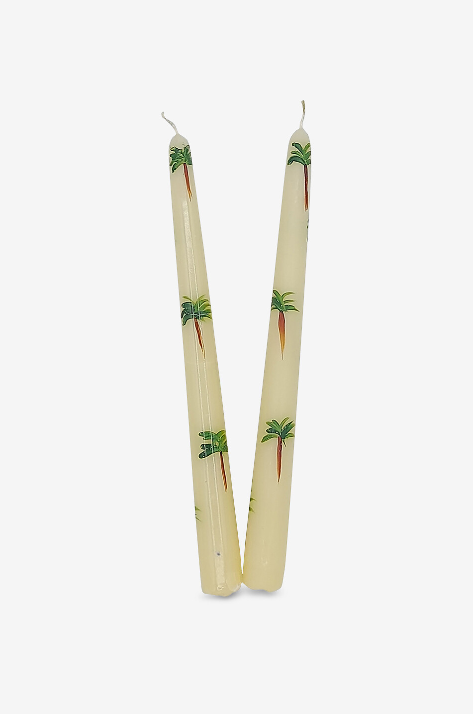 Palm set of 2 candles