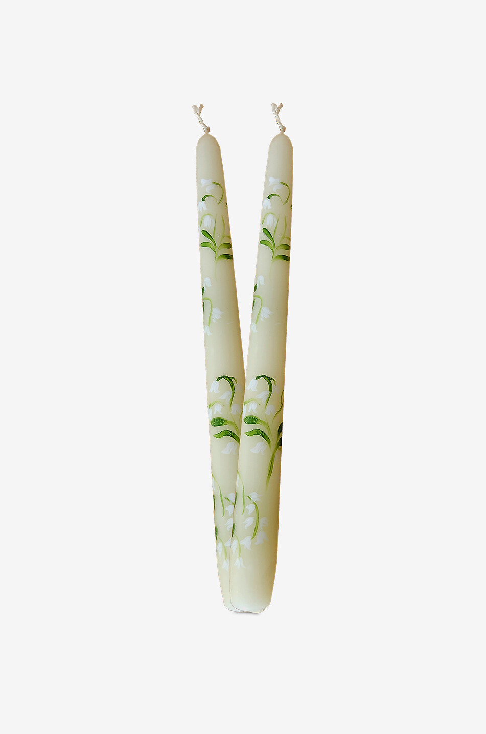 Lily of the Valley set of 2 candles