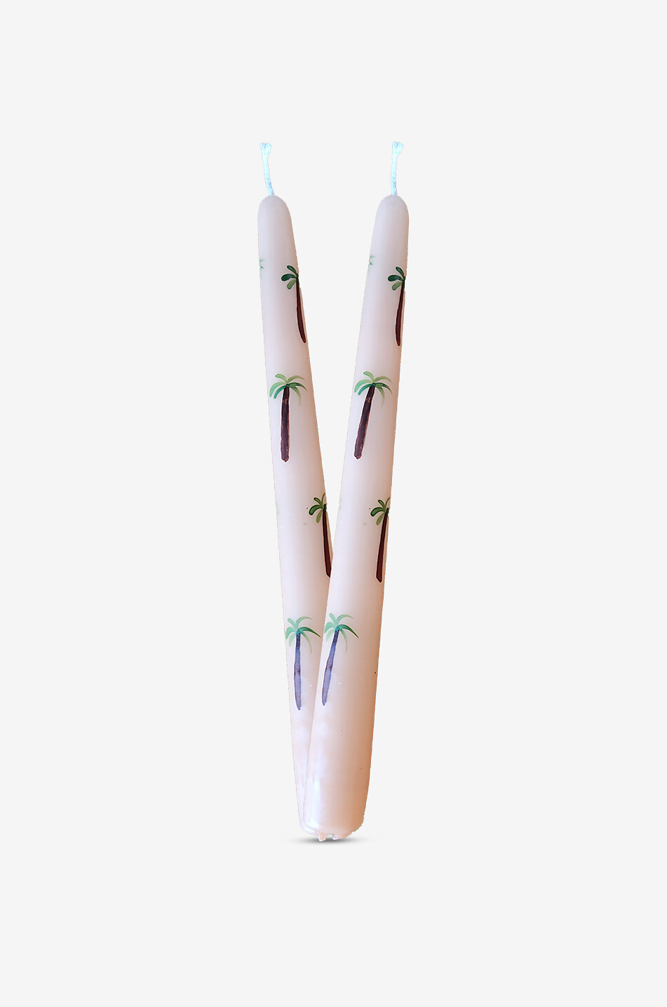 Pink Palm set of 2 candles
